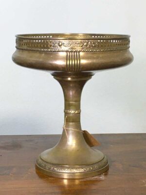 Alzata periodo Liberty in silver plate
