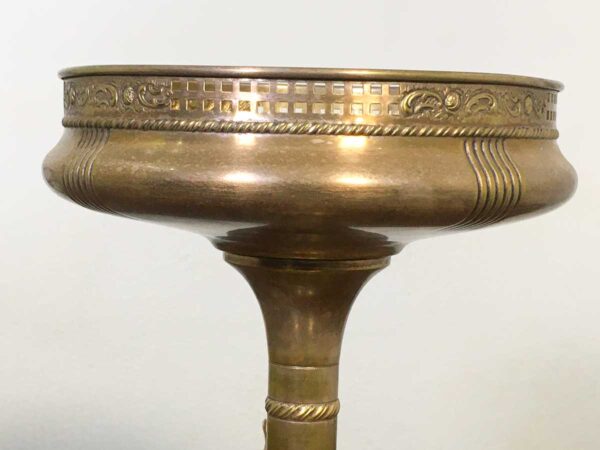 Alzata periodo Liberty in silver plate - immagine 3