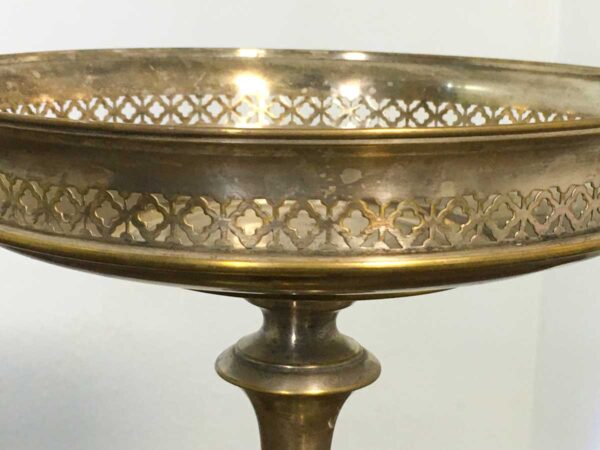 Alzatina periodo Liberty in silver plate - immagine 2