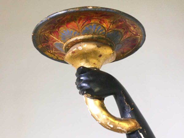 Antica scultura in legno Moro veneziano - immagine 5