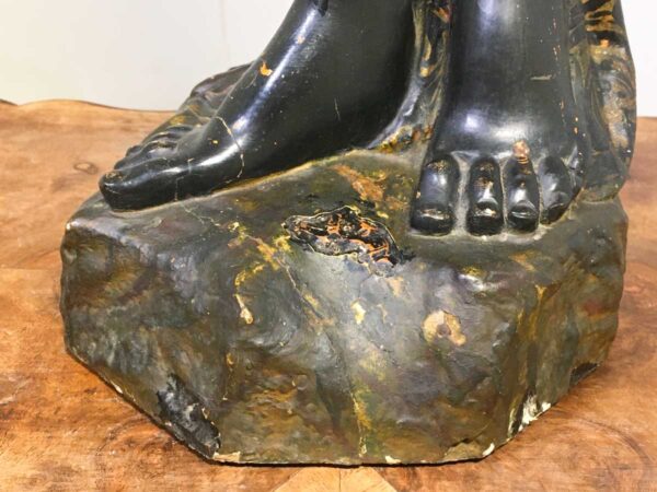 Antica scultura in legno Moro veneziano - immagine 7