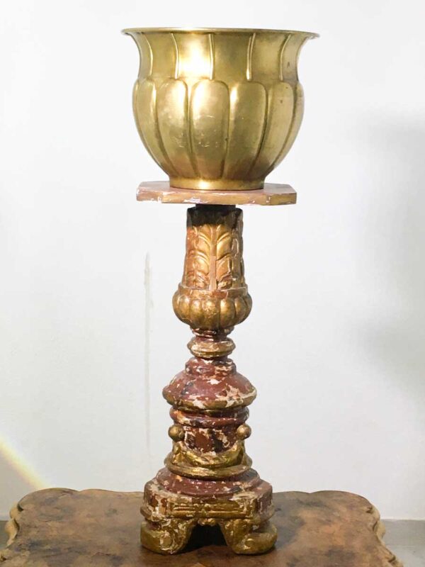 Porta vaso da trasformazione torciere XVIII secolo