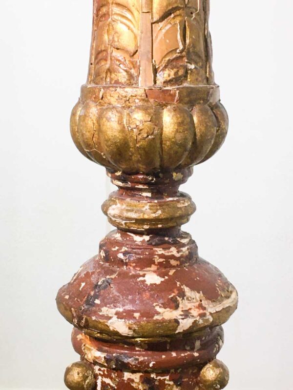 Porta vaso da trasformazione torciere XVIII secolo - immagine 4