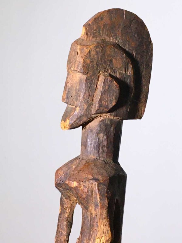 Scultura africana antica in legno Mali-Dogon - immagine 3