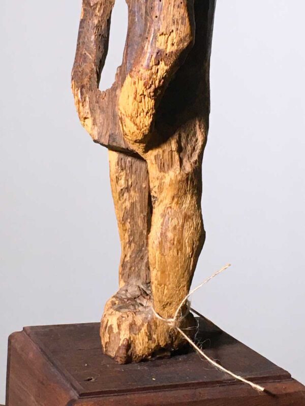 Scultura africana antica in legno Mali-Dogon - immagine 4