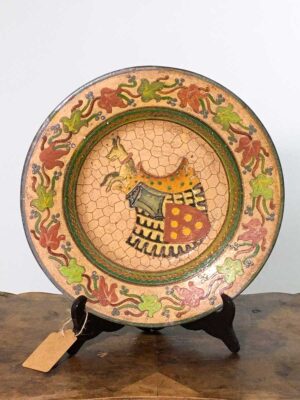 Piatto in terracotta collezione Montopoli Arno