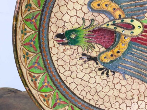 Piatto in terracotta collezione Montopoli Arno decortato - immagine 2