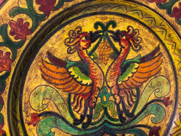 Piatto decorato in terracotta collezione Montopoli Arno - immagine 2