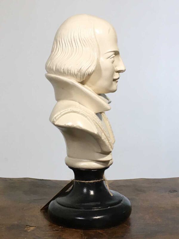 Statua busto in gesso raffigurante Shakespeare - immagine 2