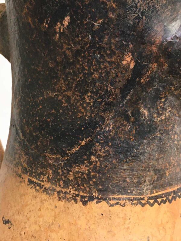 Antico vaso anfora berbero in terracotta - immagine 4