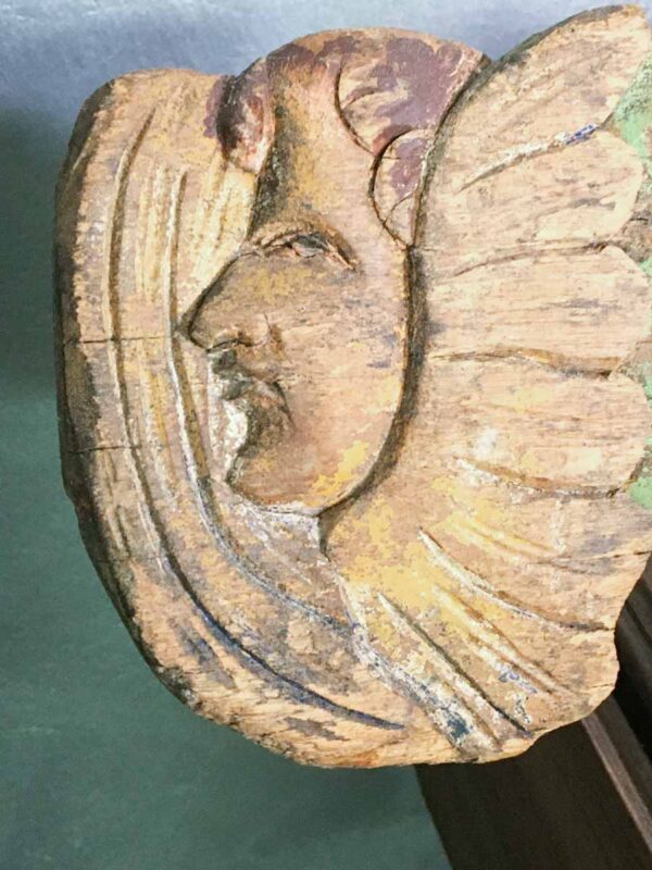 Chiave di antico carretto siciliano Santa Rosalia XIX secolo - immagine 4