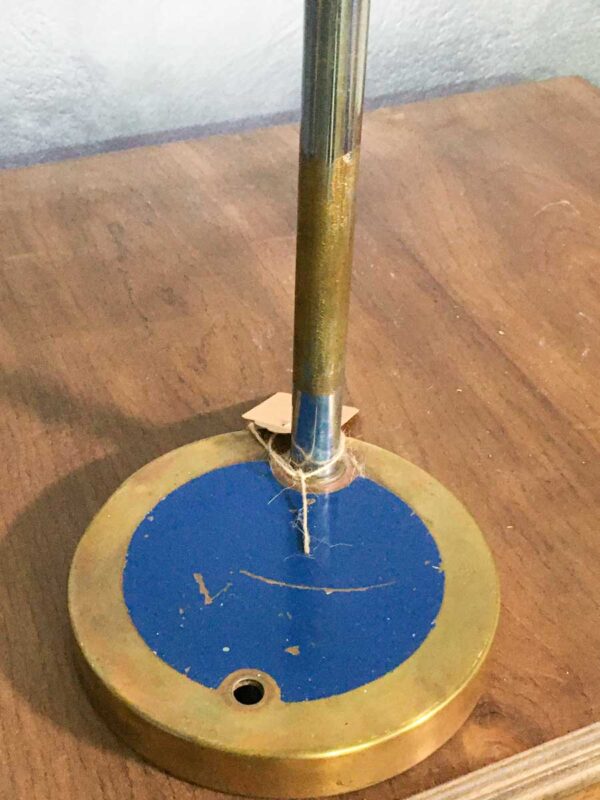 Lampada da tavolo design anni '60 cromata snodabile - immagine 3