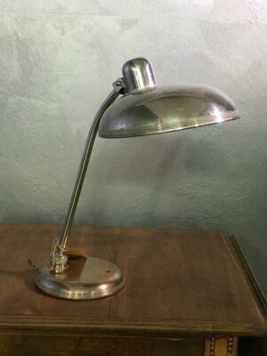 Lampada cromata “Giovanni Michelucci” Lariolux anni '40