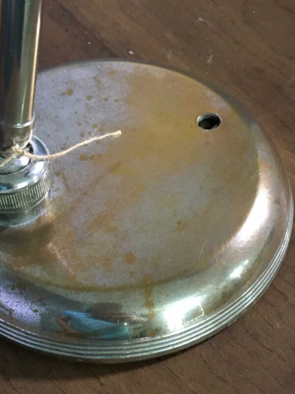Lampada cromata “Giovanni Michelucci” Lariolux anni '40 - immagine 2