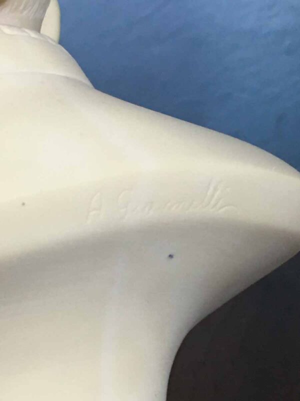 Busto polvere di marmo Giovanni XXIII autore A. Giannelli - immagine 3