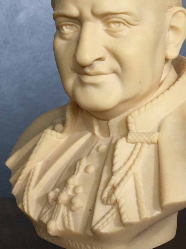Busto polvere di marmo Giovanni XXIII autore A. Giannelli - immagine 2