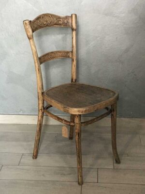 Sedia antica Thonet del XIX secolo