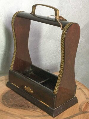 Cassetta inglese porta bottiglie whisky XIX - XX sec
