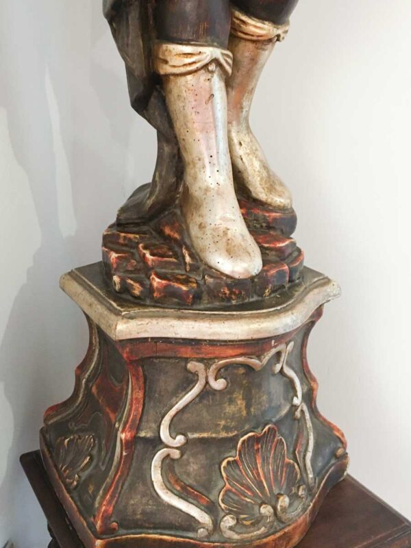 Scultura in legno Moro veneziano XX secolo - immagine 3