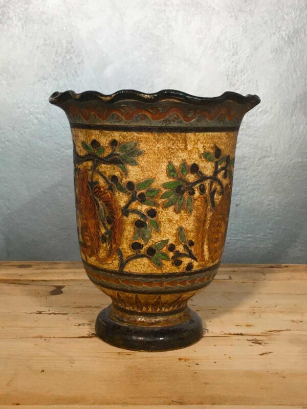 Vaso in terracotta collezione Montopoli Arno XX secolo