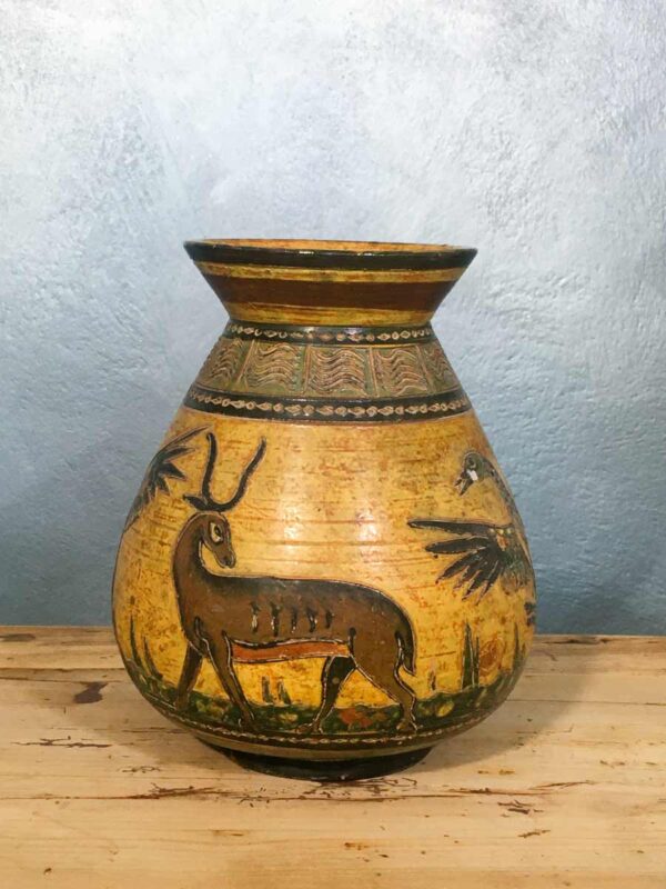 Vaso terracotta della collezione Montopoli Arno anni '20-'30