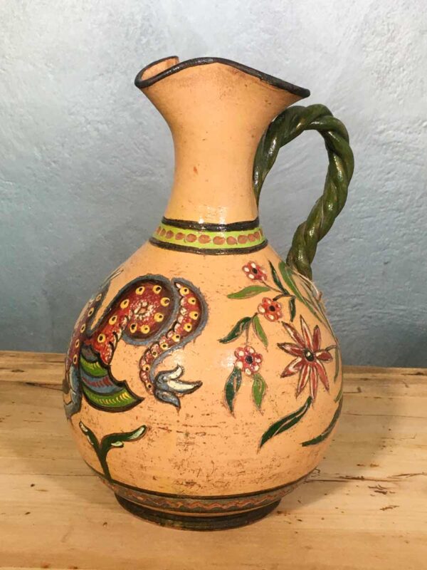 Brocca in terracotta collezione Montopoli Arno - Mannozzi anni '40 - immagine 2