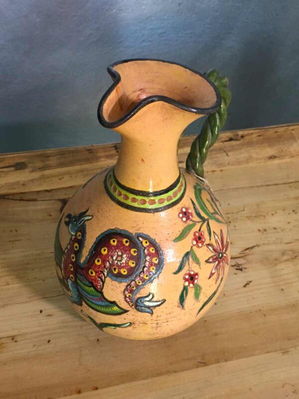 Brocca in terracotta collezione Montopoli Arno - Mannozzi anni '40 - immagine 3