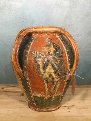 Grande vaso ansato in terracotta della collezione Montopoli Arno XX sec.