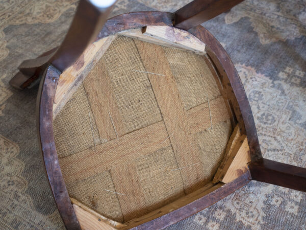 Coppia di sedie in legno antiche primi ‘900 - immagine 4