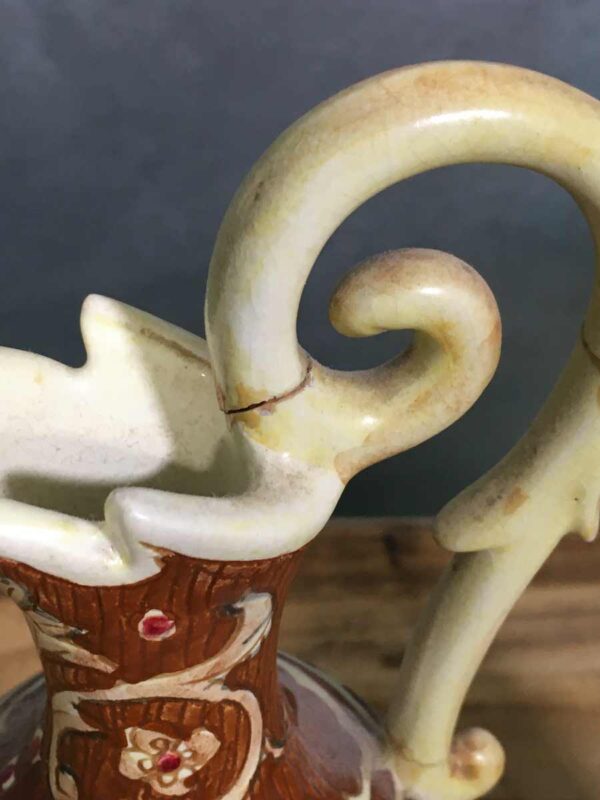 Coppia anfore maiolica di Deruta anni circa ’30-‘40 - immagine 3