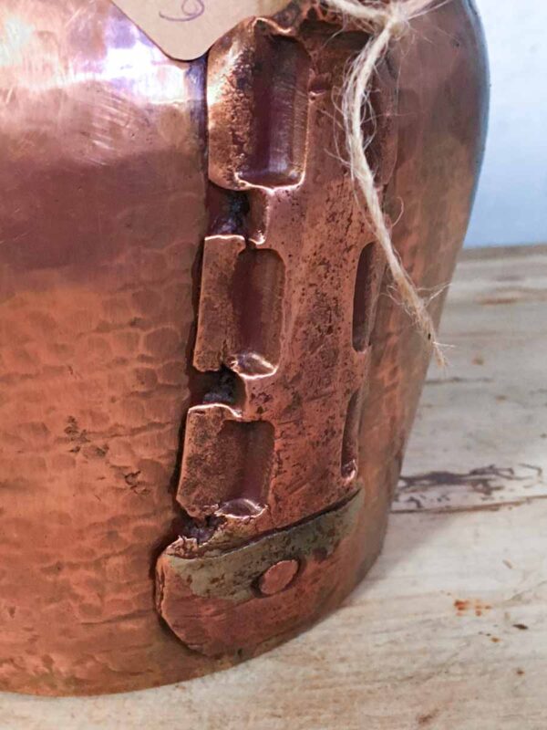 Caraffa in rame antica per acqua o vino - immagine 2