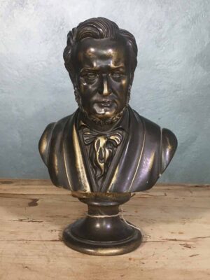 Busto polvere di marmo Wagner autore A. Giannelli