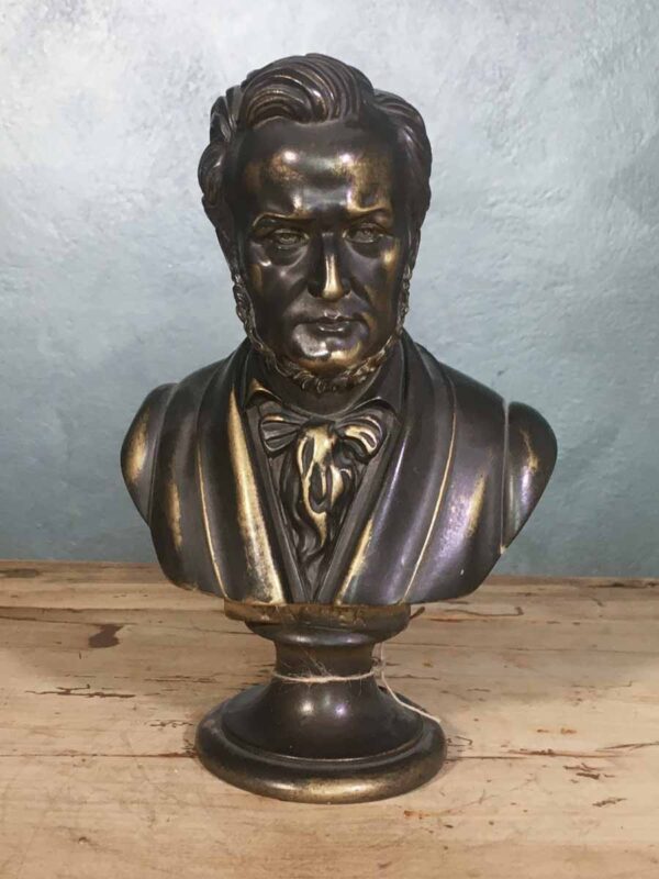 Busto polvere di marmo Wagner autore A. Giannelli