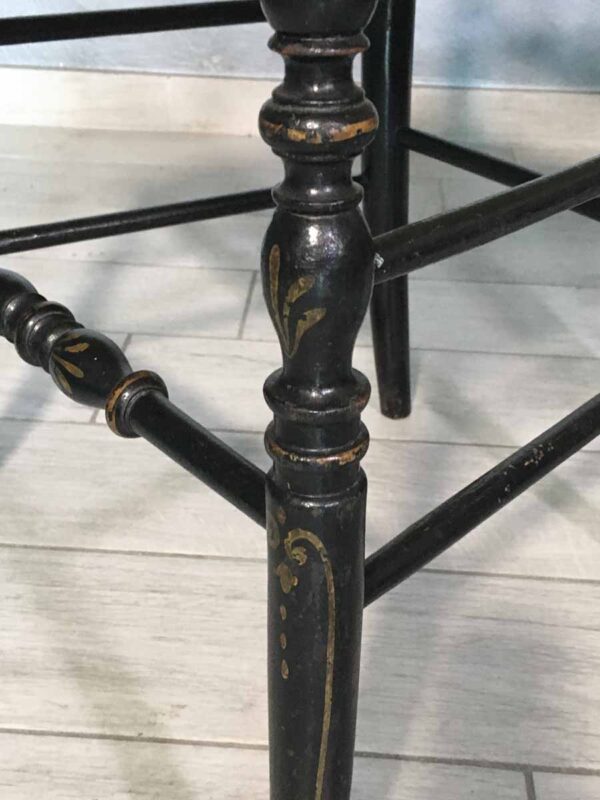 Coppia sedie Napoleone III con decoro fine XIX secolo - immagine 5