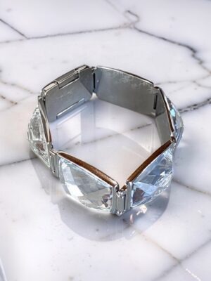 Bracciale Swarovski Nirvana cristalli chiari