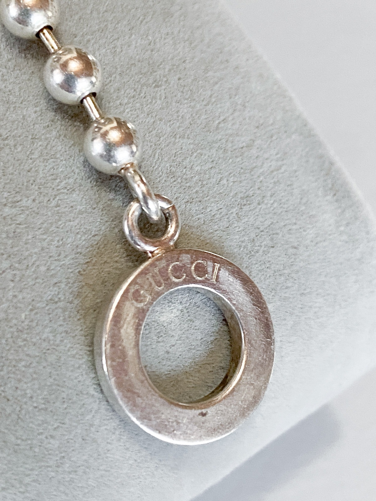 Bracciale Gucci vintage in argento - immagine 4