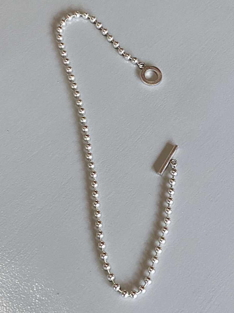 Bracciale Gucci vintage in argento - immagine 3