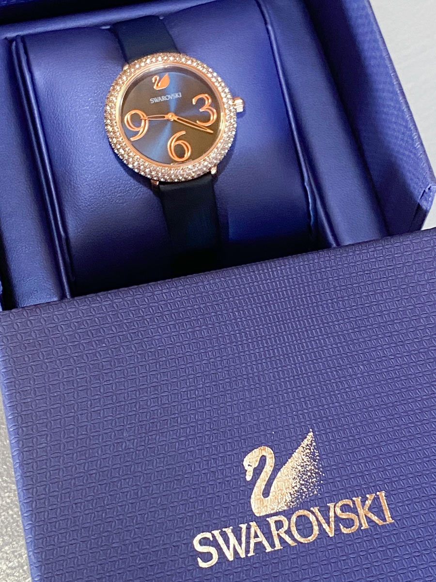 Orologio Swarovski Crystal Frost azzurro - immagine 6
