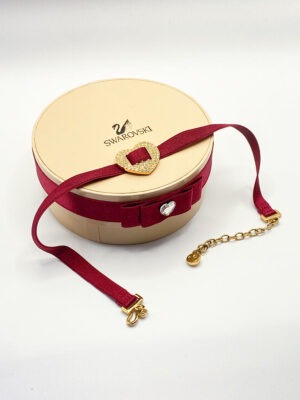 Collana Swarovski girocollo a cuore