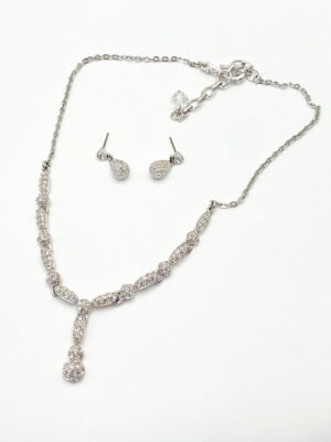 Parure Swarovski originale collana e orecchini coordinati