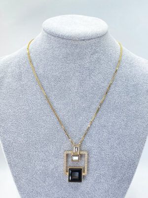 Collana Swarovski originale dal design geometrico