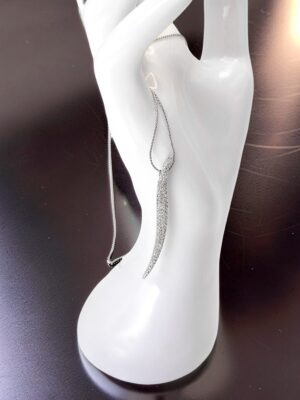 Collana Swarovski Aline con pendente pavé di cristalli