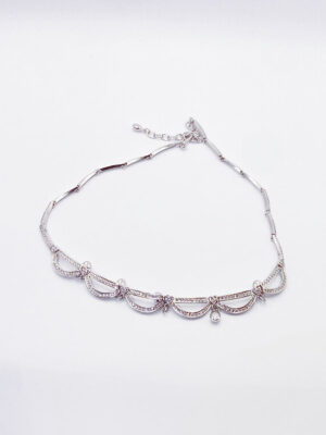 Collana Swarovski girocollo con cristalli