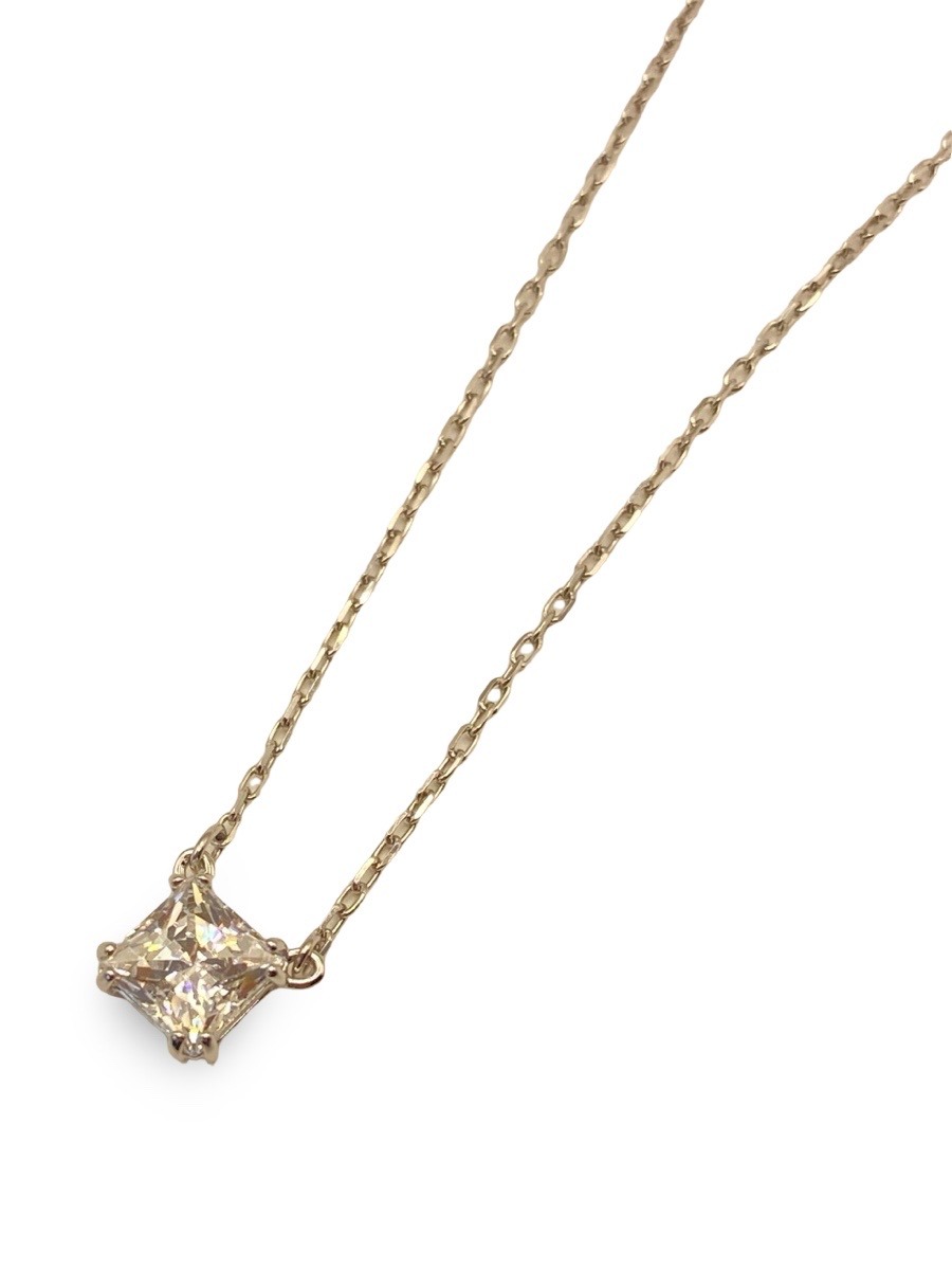 Collana Sawarovski con punto luce in cristallo - immagine 2